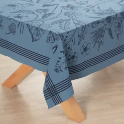 Mantel de algodón con diseño estampado 160x280 cm
