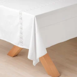 Mantel de algodón crochet altezzo 160x240 cm