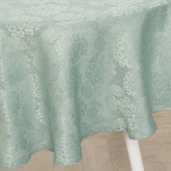 Mantel de jacquard de lino 150 cm
