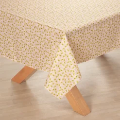 Mantel texturado con estampado