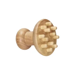 Masajeador de madera redondo