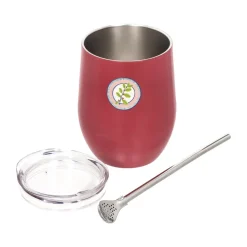 Mate con bombilla 300 ml
