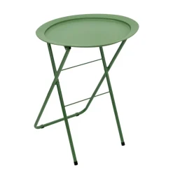 Mesa redonda plegable 52x37x62 cm