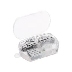Mini caja con accesorios de escritorio