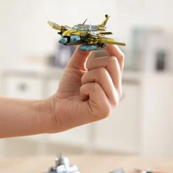 Modelo a escala metalico “Avión de combate”