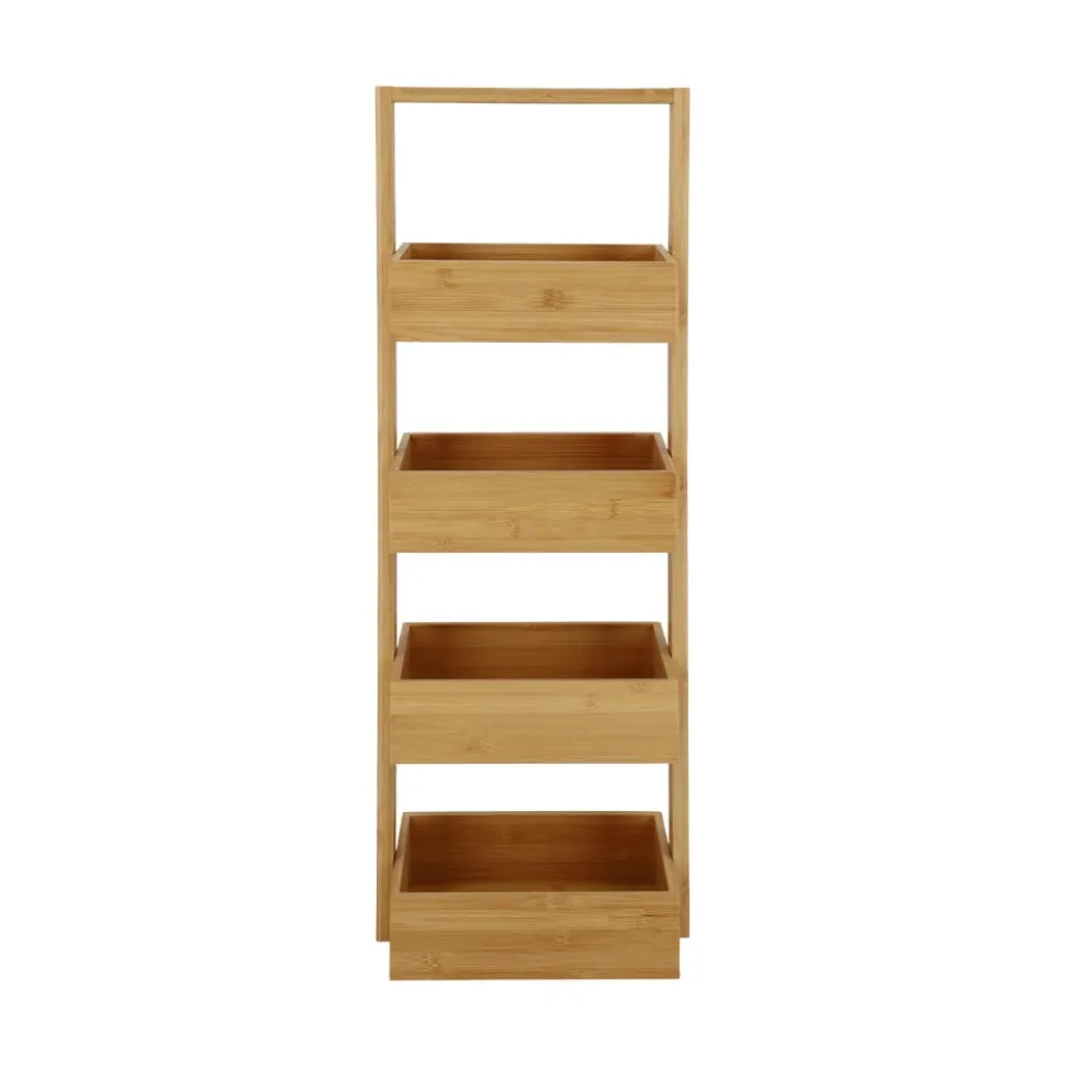 Mueble angosto 4 niveles 28x15x88 cm