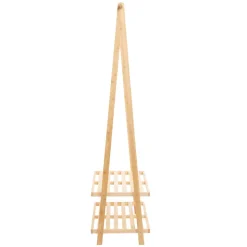 Mueble Clóset de Madera Bambú y Pino 83x40x165 cm