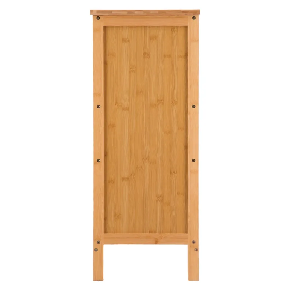 Mueble con tres cajones y cuatro niveles 80x32x80 cm