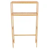 Mueble lavadora de bambú 70x30x146 cm