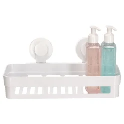 Organizador canasto con succión 12,7x30,2x13,8 cm