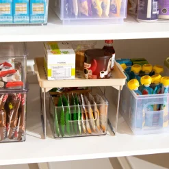 Organizador con nivel para despensa 24,5x19,1x4 cm