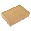 Organizador de cajón de bambú 15,5x23x5 cm