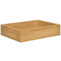 Organizador de cajón de bambú 15,5x23x5 cm