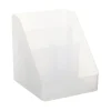 Organizador de documentos de plástico PP 16x17,8x17,8 cm