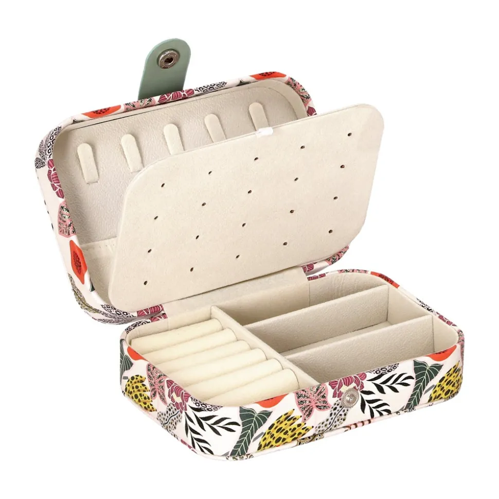 Organizador de joyas con tapa 16x11x5 cm