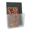 Organizador documentos de plástico PP 12x31x25 cm