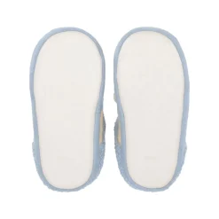 Pantufla bota peluda infantil
