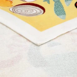 Paño cocina de algodón velour estampado