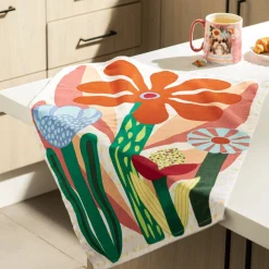 Paño de cocina de algodón con textura 50x70 cm