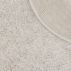 Piso de baño de algodón diámetro 60 cm
