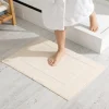 Piso de baño de algodón 70x50 cm