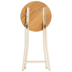 Piso de metal y mdf plegable 46x29 cm