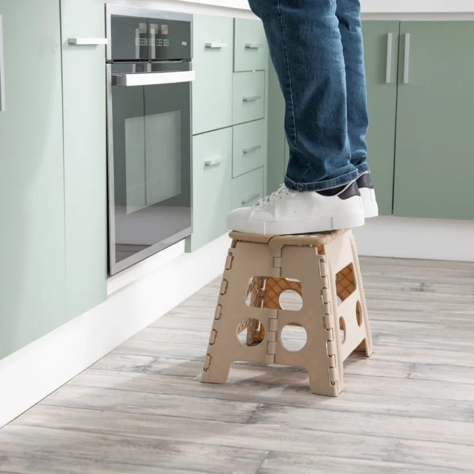 Piso plegable multiuso 28,5x32x21,5 cm