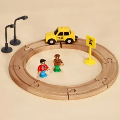 Pista para tren de juguete 39 piezas