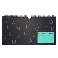 Planificador semanal 19.5x2x35.5 cm