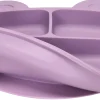 Plato animalito con divisiones para bebé 22.5x15.5x3.3 cm