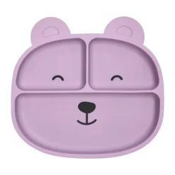 Plato animalito con divisiones para bebé 22.5x15.5x3.3 cm