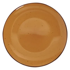 Plato comida cerámica rústico 27,4x3 cm