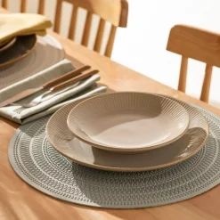 Plato de comida con borde 26,5 cm