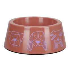 Plato de comida de mascota de melamina 580 ml