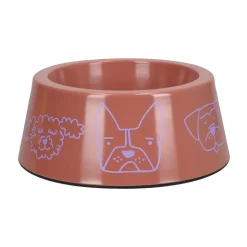 Plato de comida de mascota de melamina 580 ml
