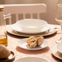 Plato de pan blanco básico