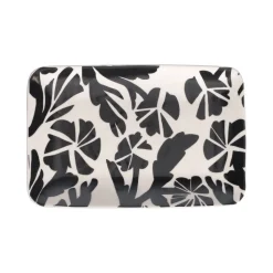 Plato de porcelana con diseño 20x13 cm