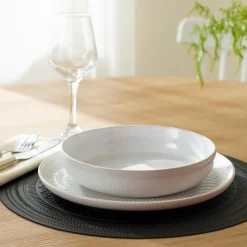 Plato de sopa de cerámica gres 1 litro
