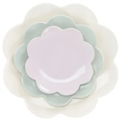 Plato para macetero con forma de flor 24 cm