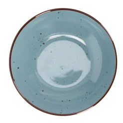 Plato sopa cerámica rústico 20,8x5,5 cm