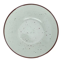 Plato sopa cerámica rústico 20,8x5,5 cm