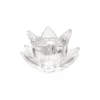 Porta T-Light Vidrio Flor 5x12 cm