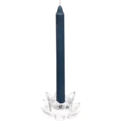 Porta T-Light Vidrio Flor 5x12 cm