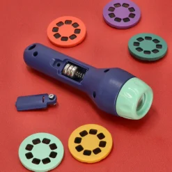 Proyector de cuentos con fabulas de animales