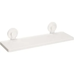 Repisa para baño con succión 12,2x9,5x42 cm