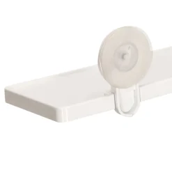 Repisa para baño con succión 12,2x9,5x42 cm