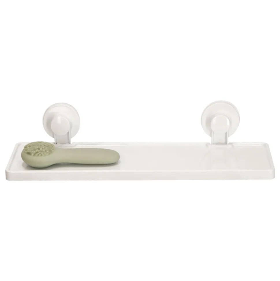 Repisa para baño con succión 12,2x9,5x42 cm