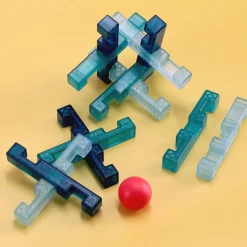 Rompecabeza 3D con forma de cubo