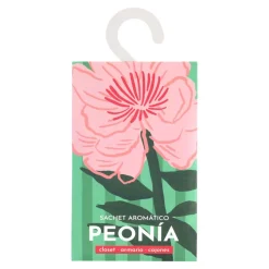 Sachet aromático peonias 11x17 cm