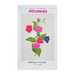 Semillas flores petunias